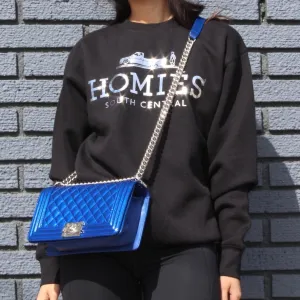 HOMIÉS SILVER FOIL SWEATSHIRT