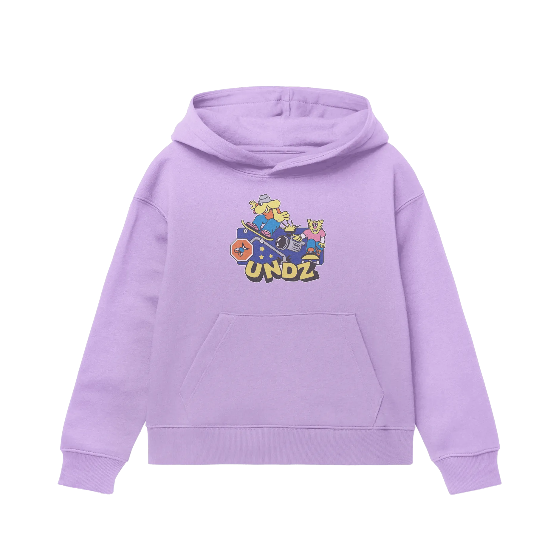 HOODIE LAVANDER - NIGHT SKATER