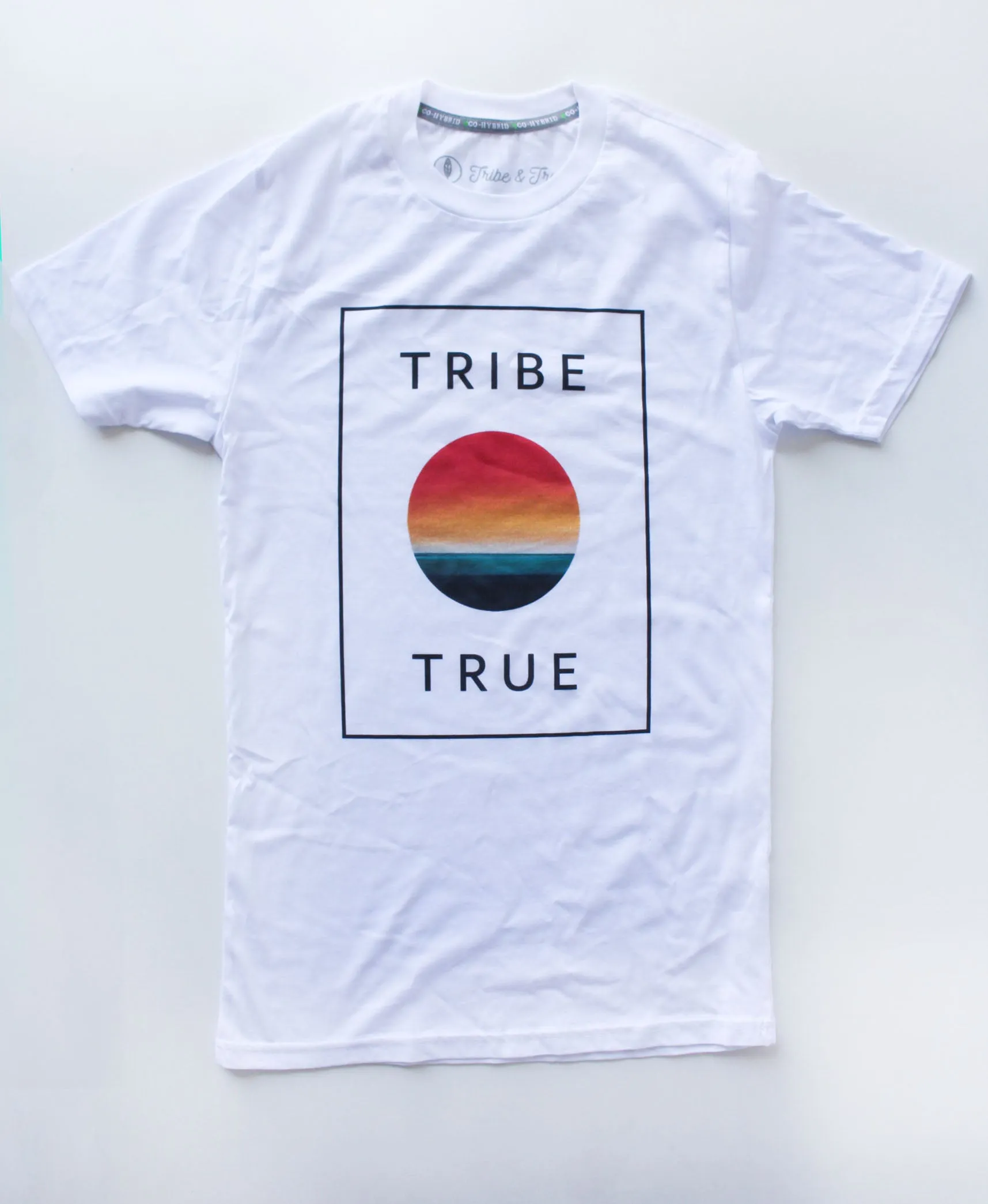 Horizon Tide // Eco T-Shirt (Blanco)