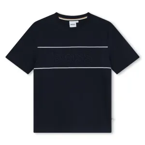 Hugo Boss Line Navy T-Shirt