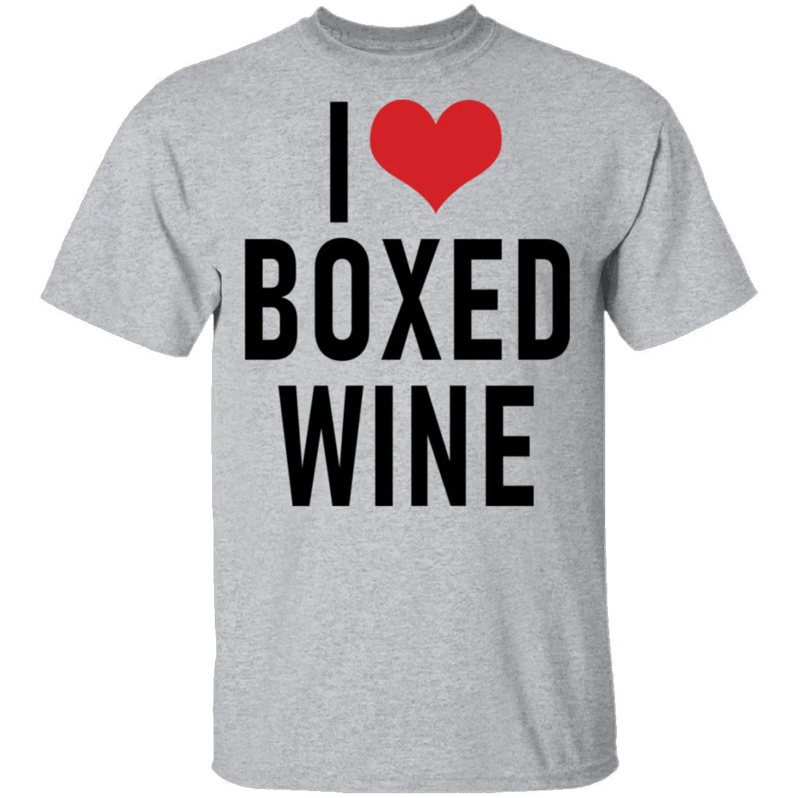 I Love Boxed Wine T-Shirt