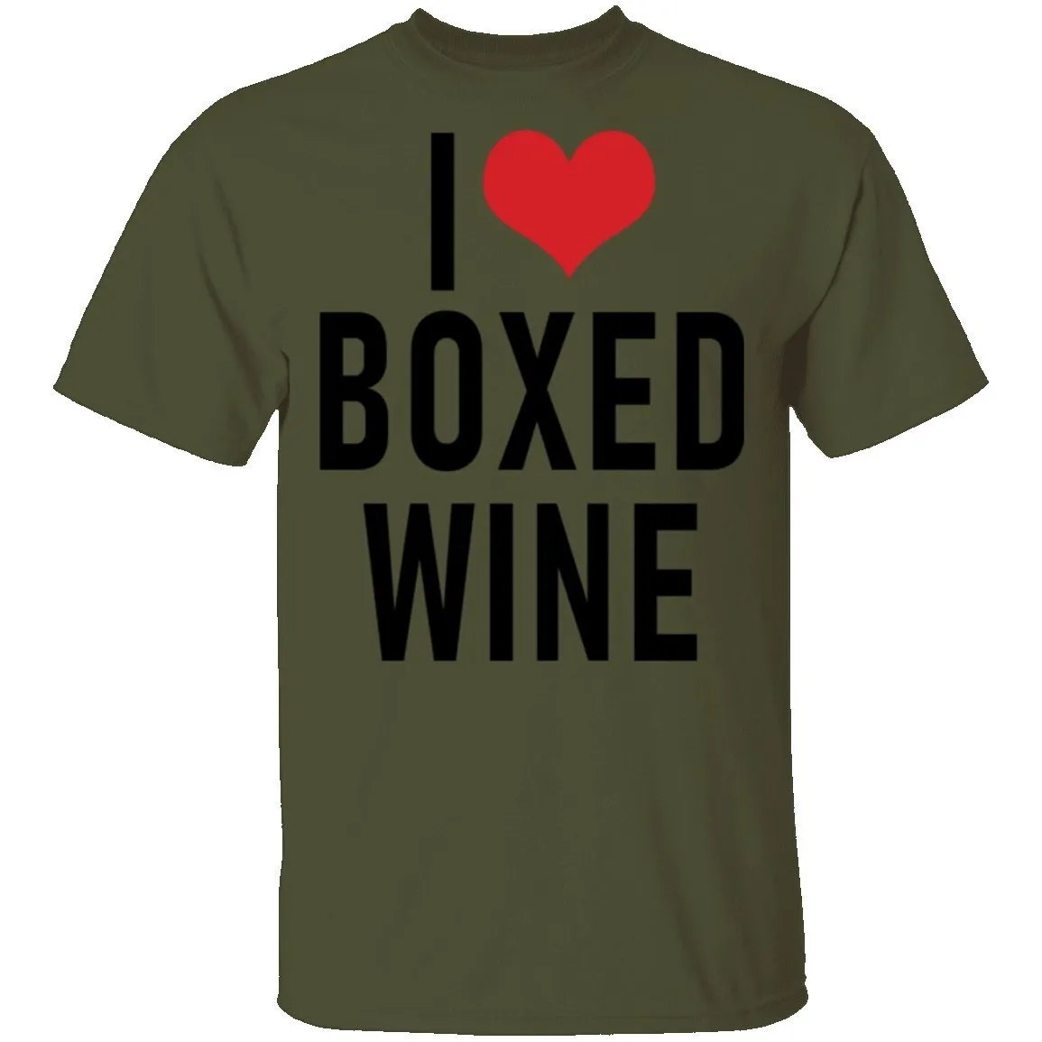 I Love Boxed Wine T-Shirt