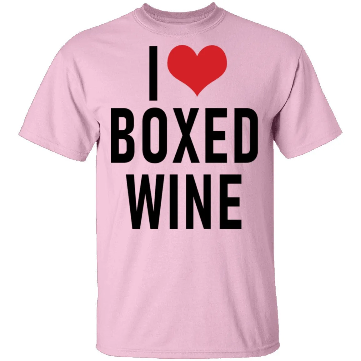 I Love Boxed Wine T-Shirt