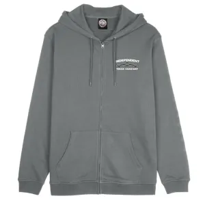Independent Anytime Anywhere Chain Zip Hoodie - Charcoal