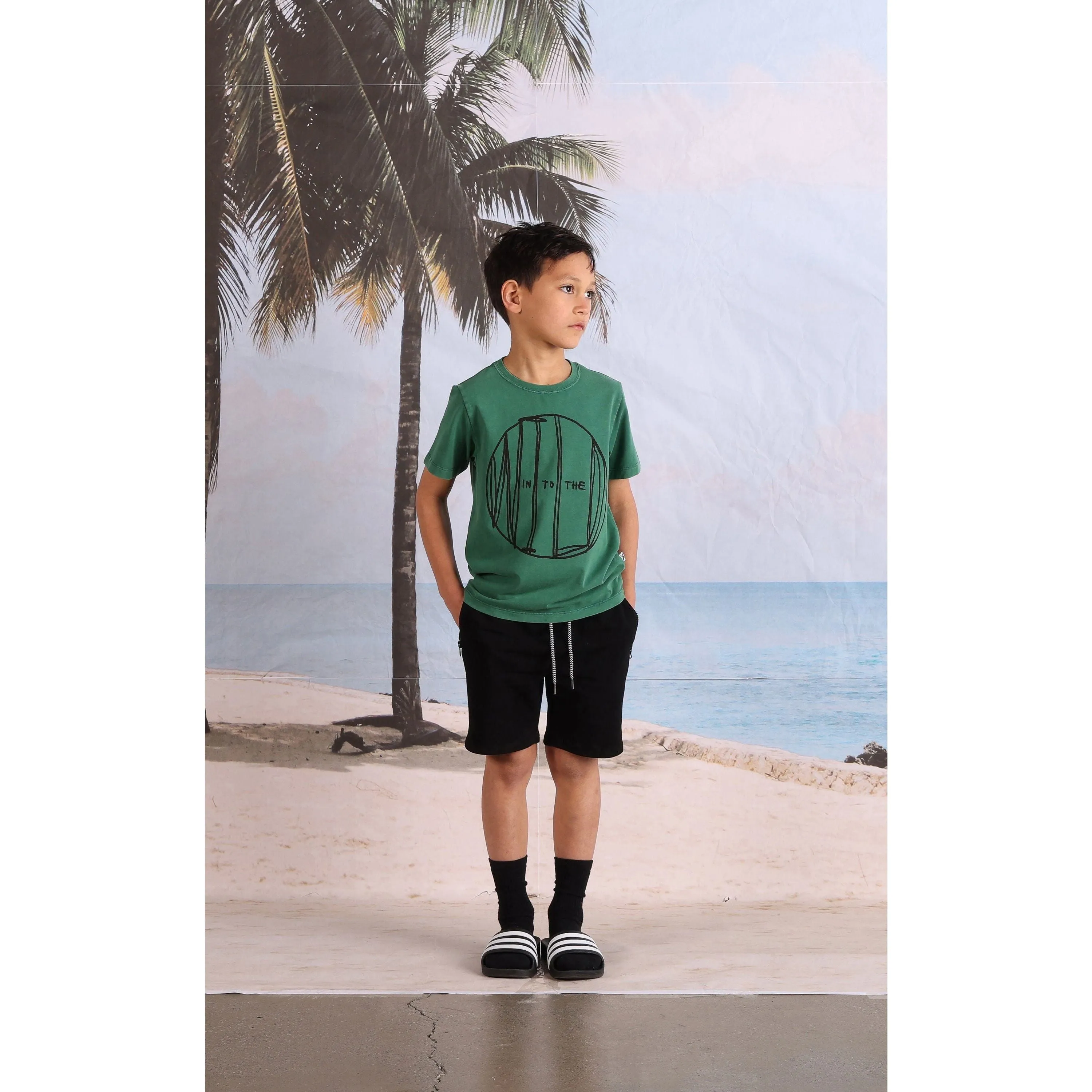 Into The Wild Tee- Jungle Wash