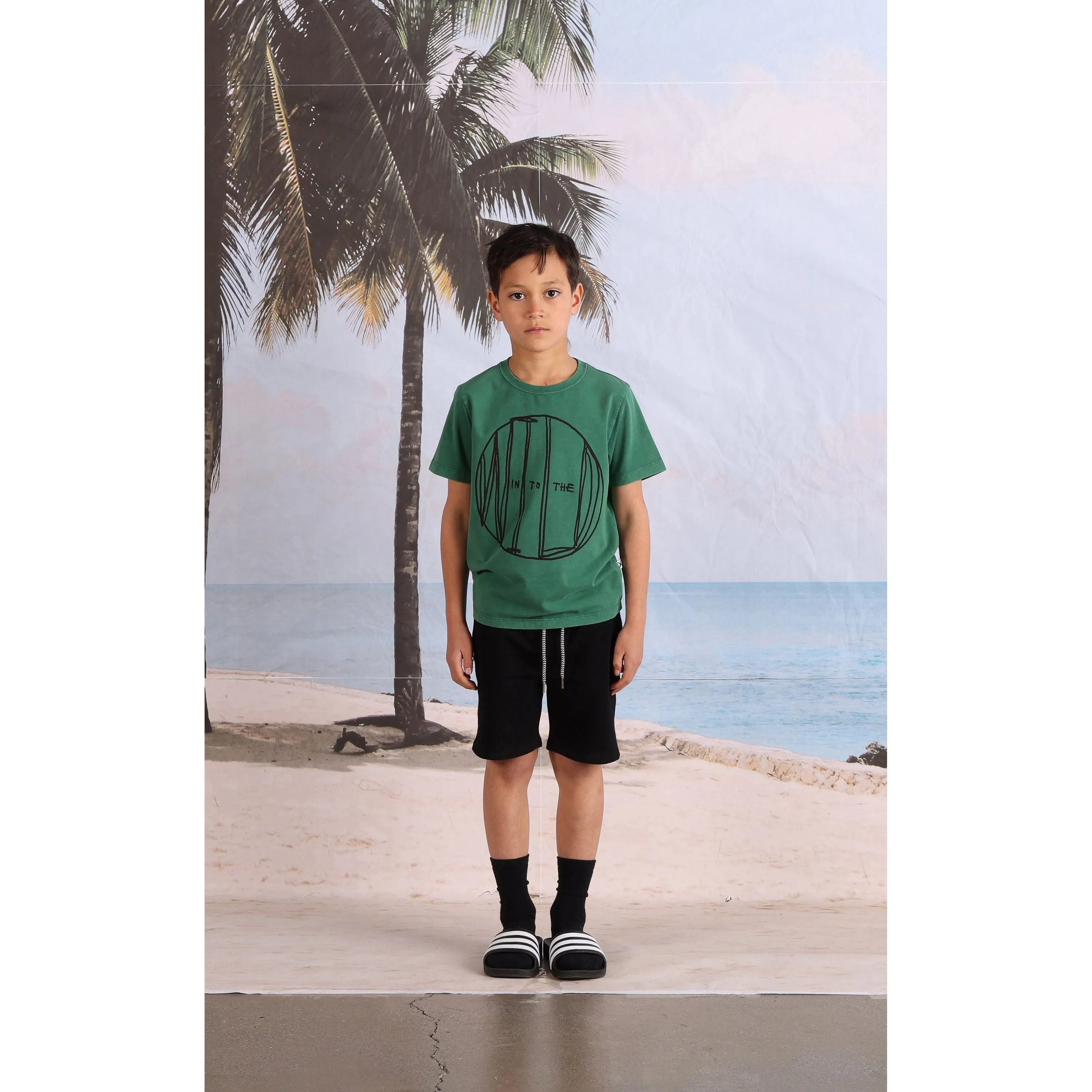 Into The Wild Tee- Jungle Wash