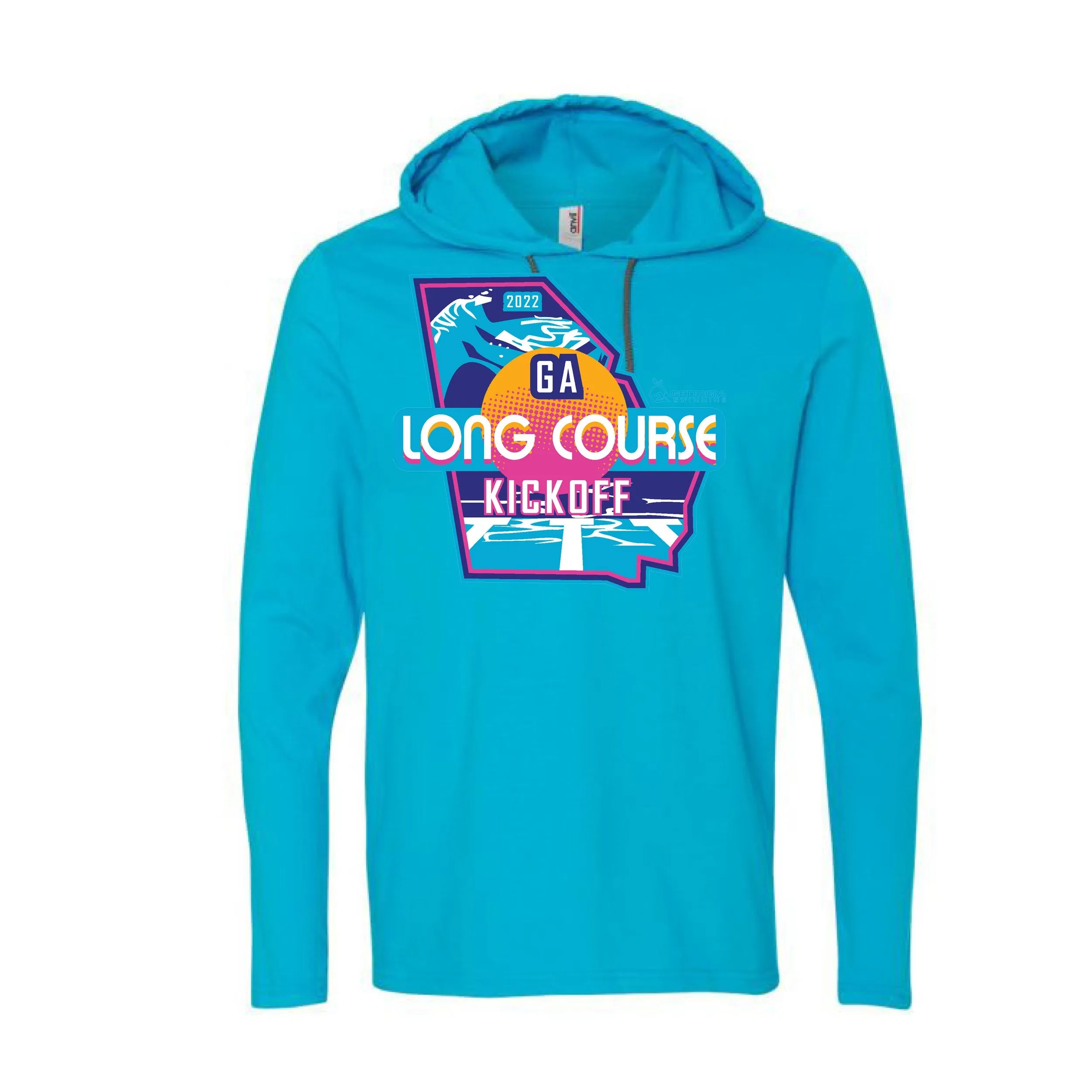 J American Sport Laced Hoodies GA Long Course Kickoff