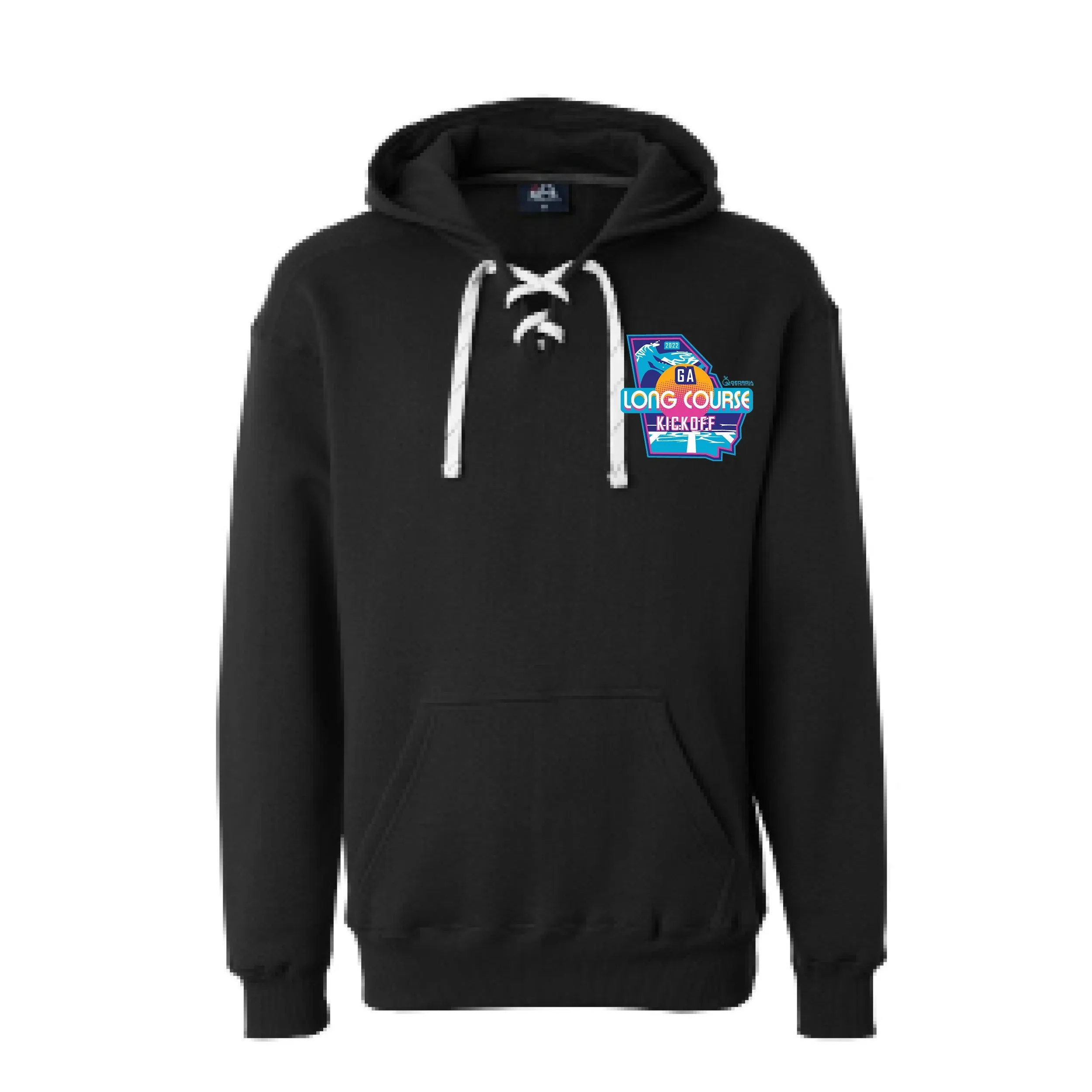 J American Sport Laced Hoodies GA Long Course Kickoff