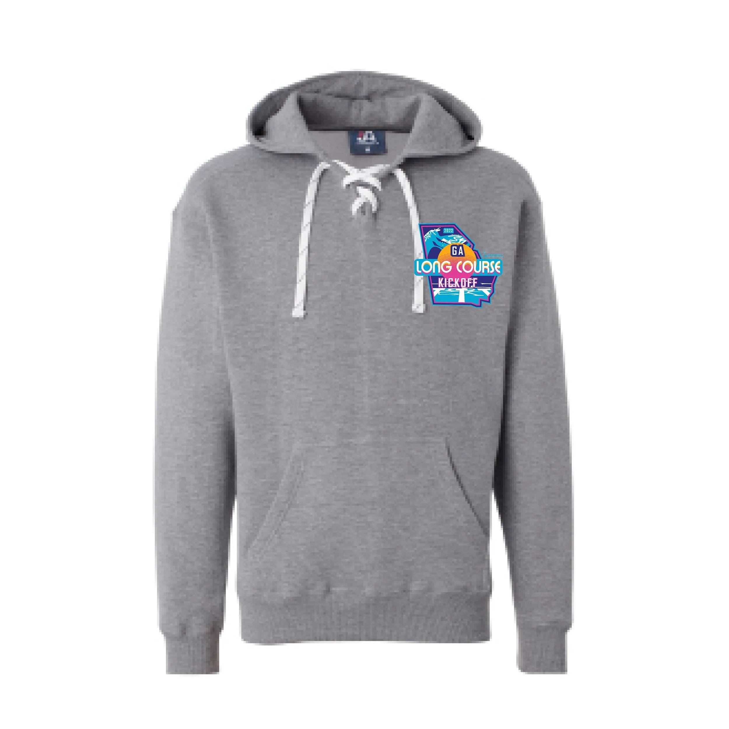 J American Sport Laced Hoodies GA Long Course Kickoff