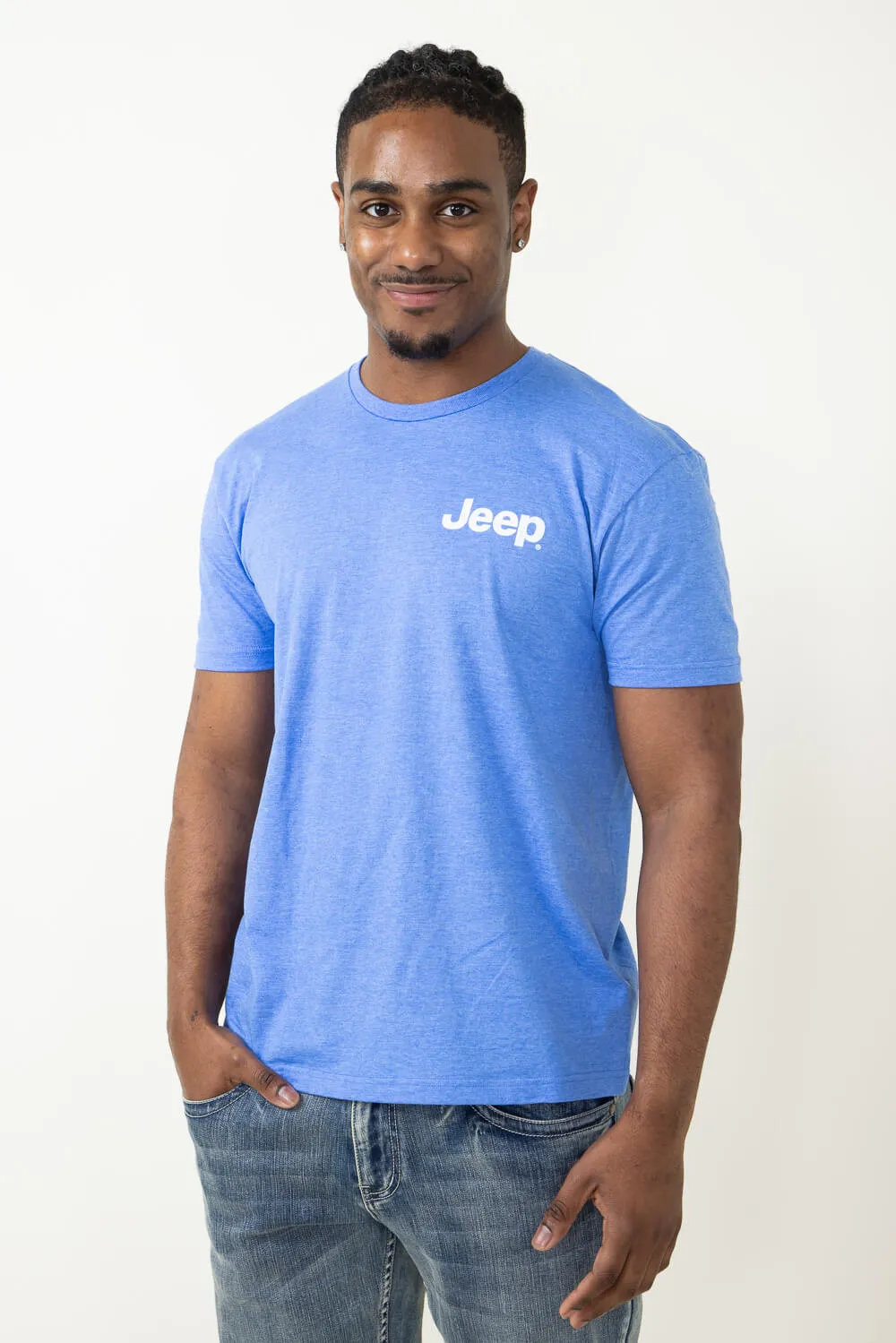 Jeep Duck Yeah T-Shirt in Blue | 3375-ROYALBLUE