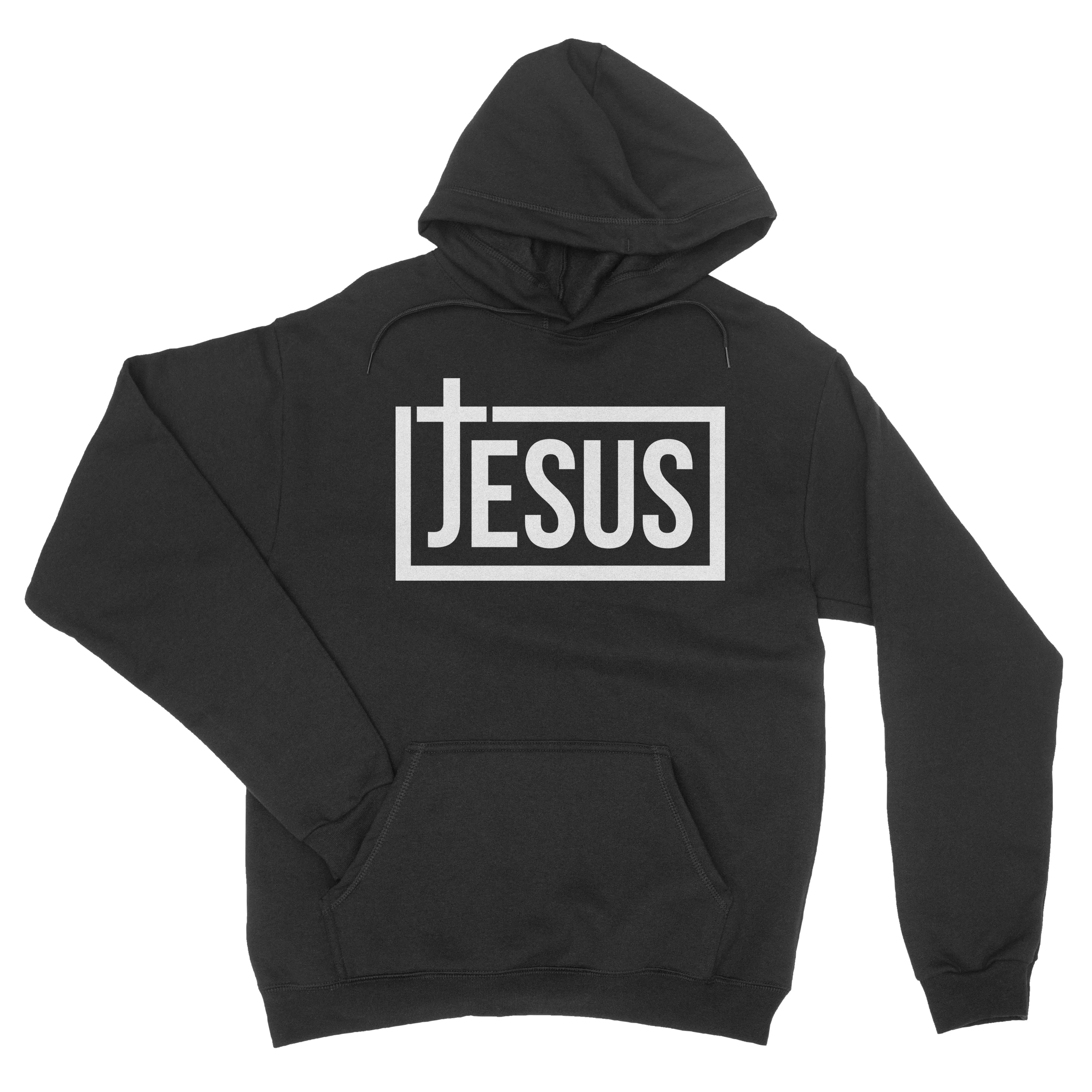 Jesus Cross Christian Hooded Sweatshirt