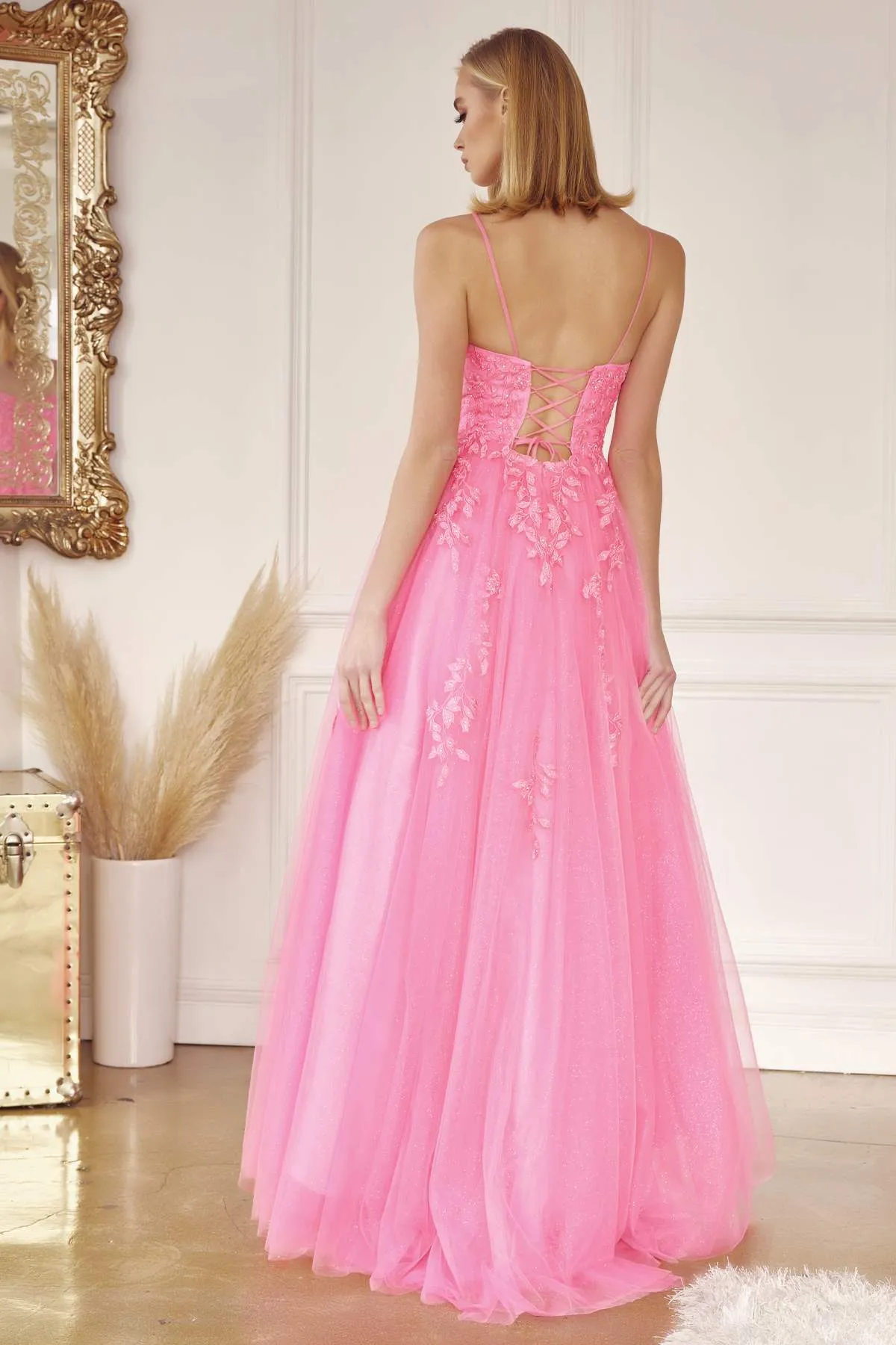 Juliet 260 Floor Length A-Line Lace/Tulle Ball Gown