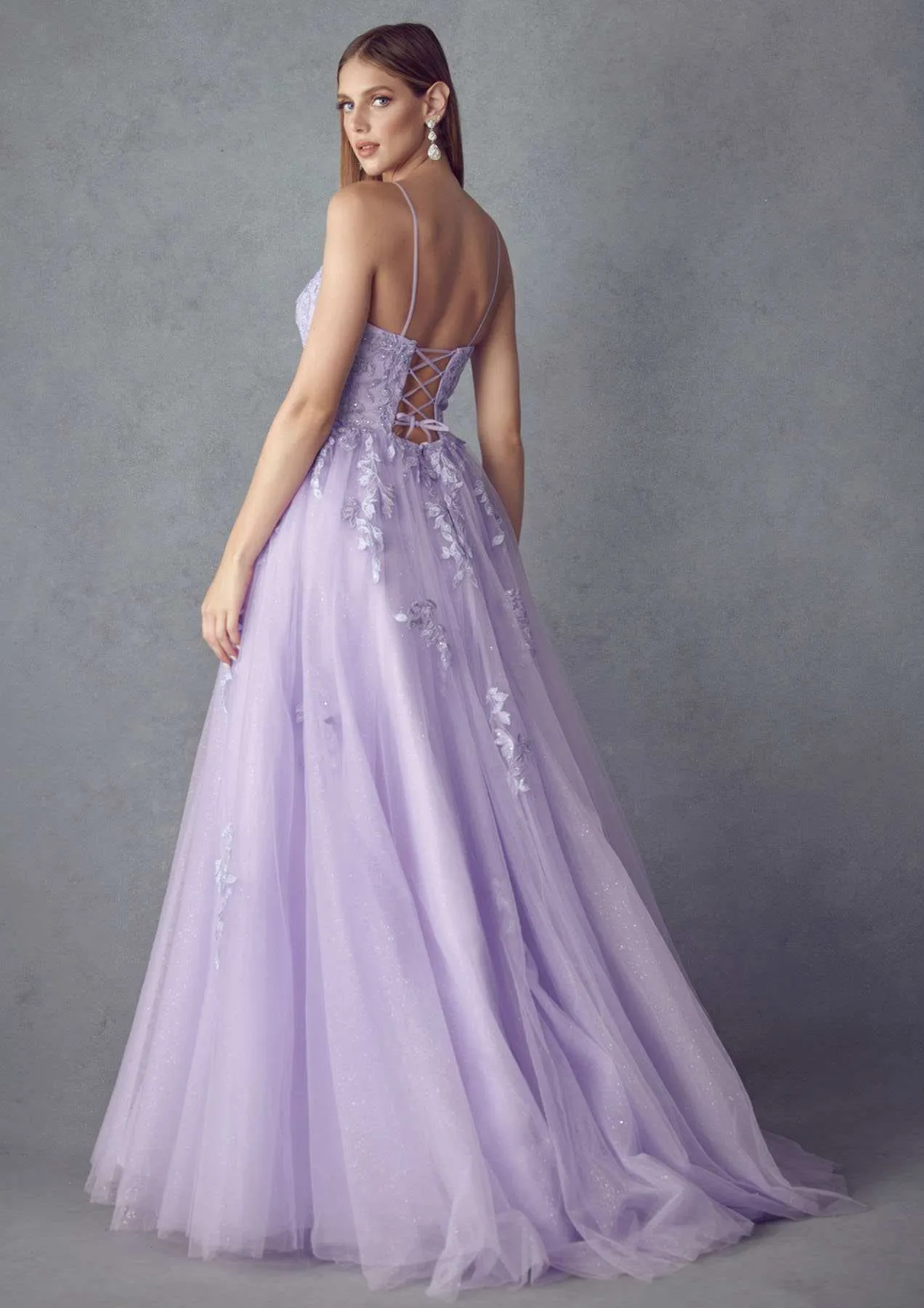 Juliet 260 Floor Length A-Line Lace/Tulle Ball Gown