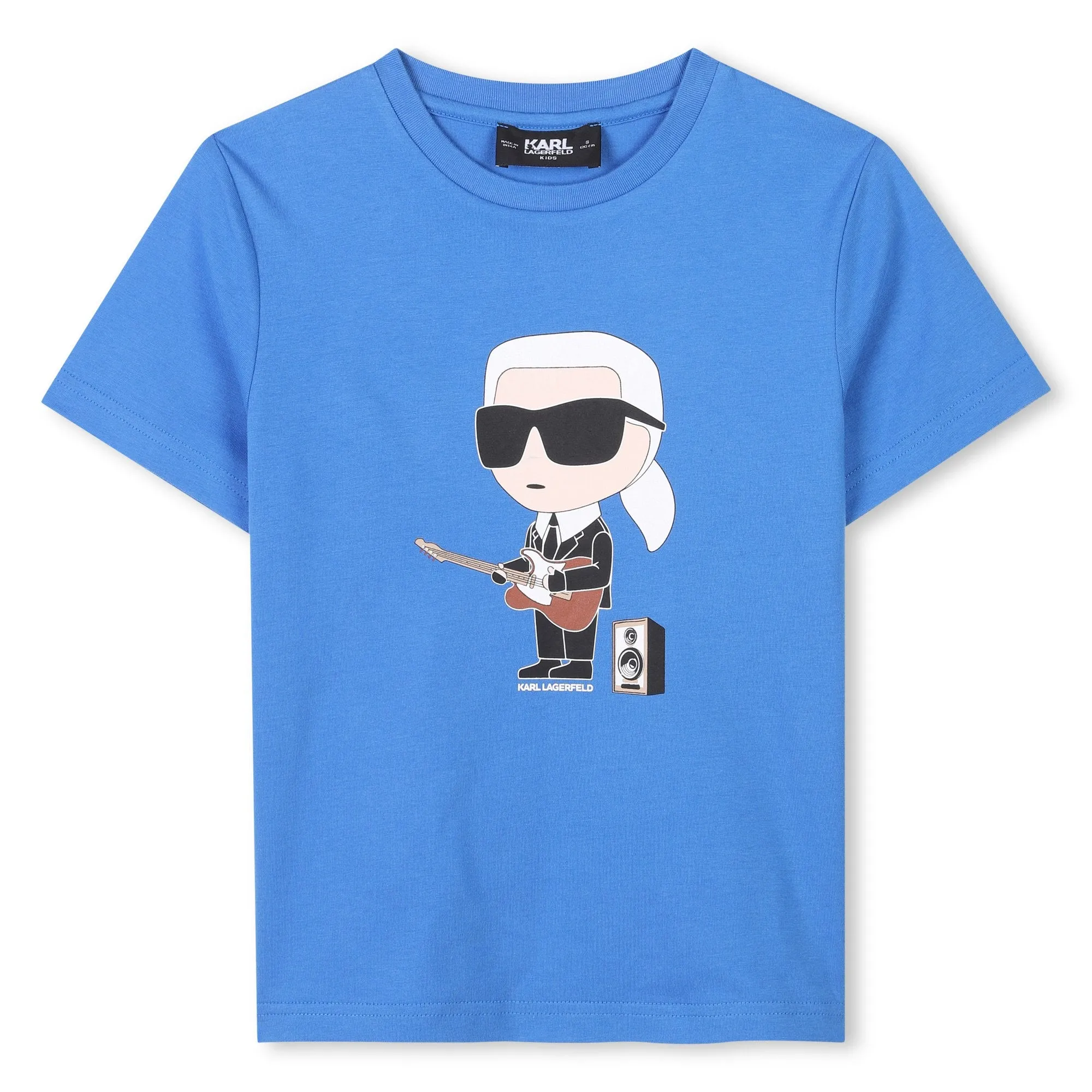 Karl Lagerfeld Blue Graphic T-shirt