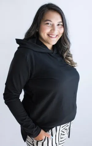 Ladies Bamboo French Terry Hoodie Small only