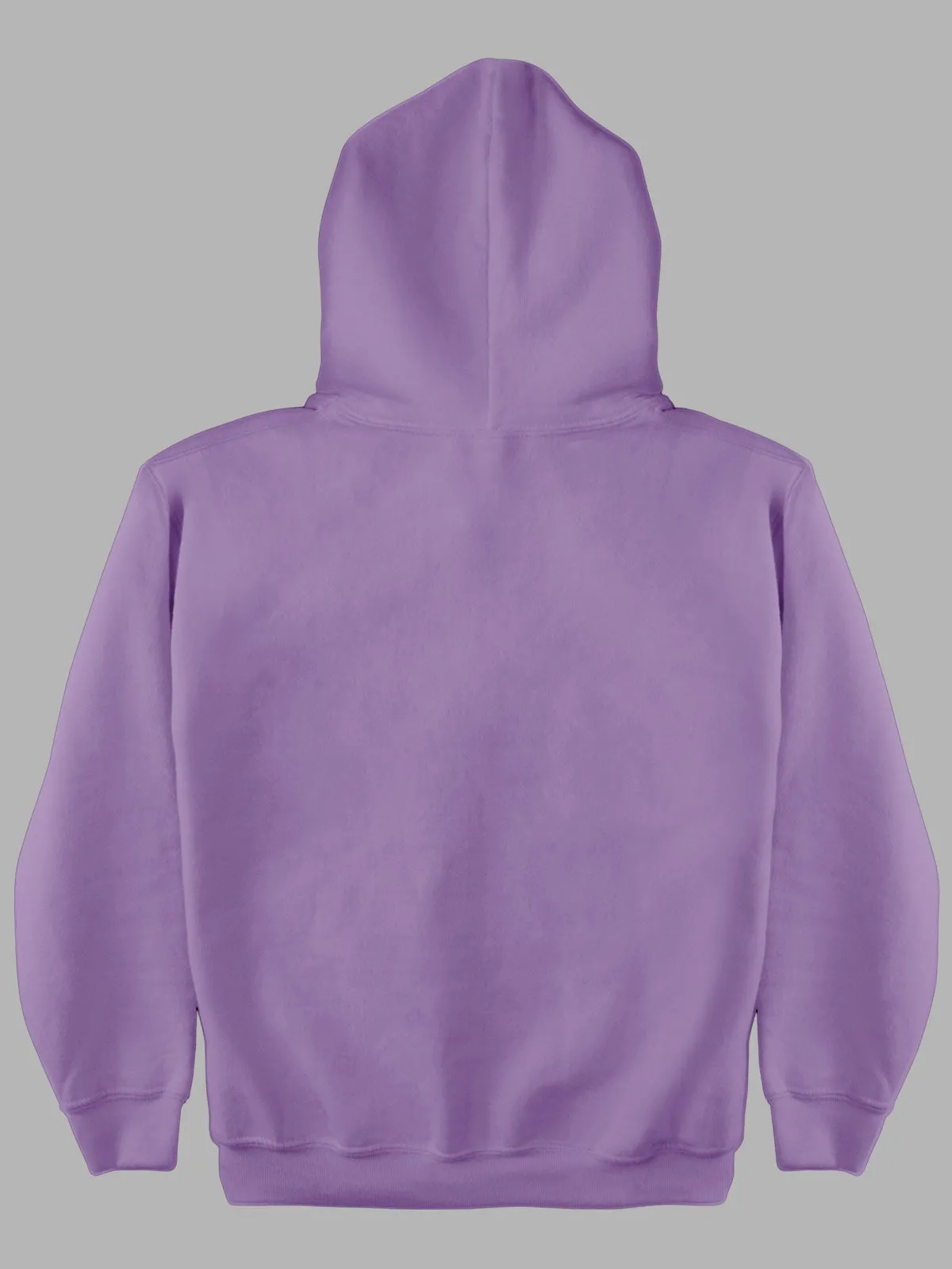 Lavender Plain Cotton Hoodie for Men & Women