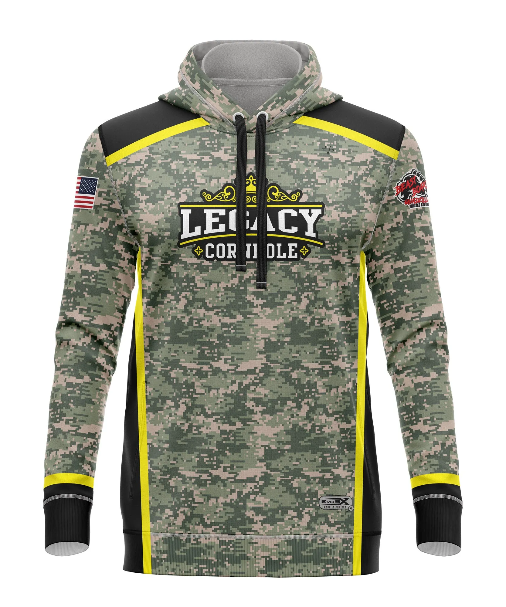 Legacy Cornhole Crew T-Shirt Hoodie