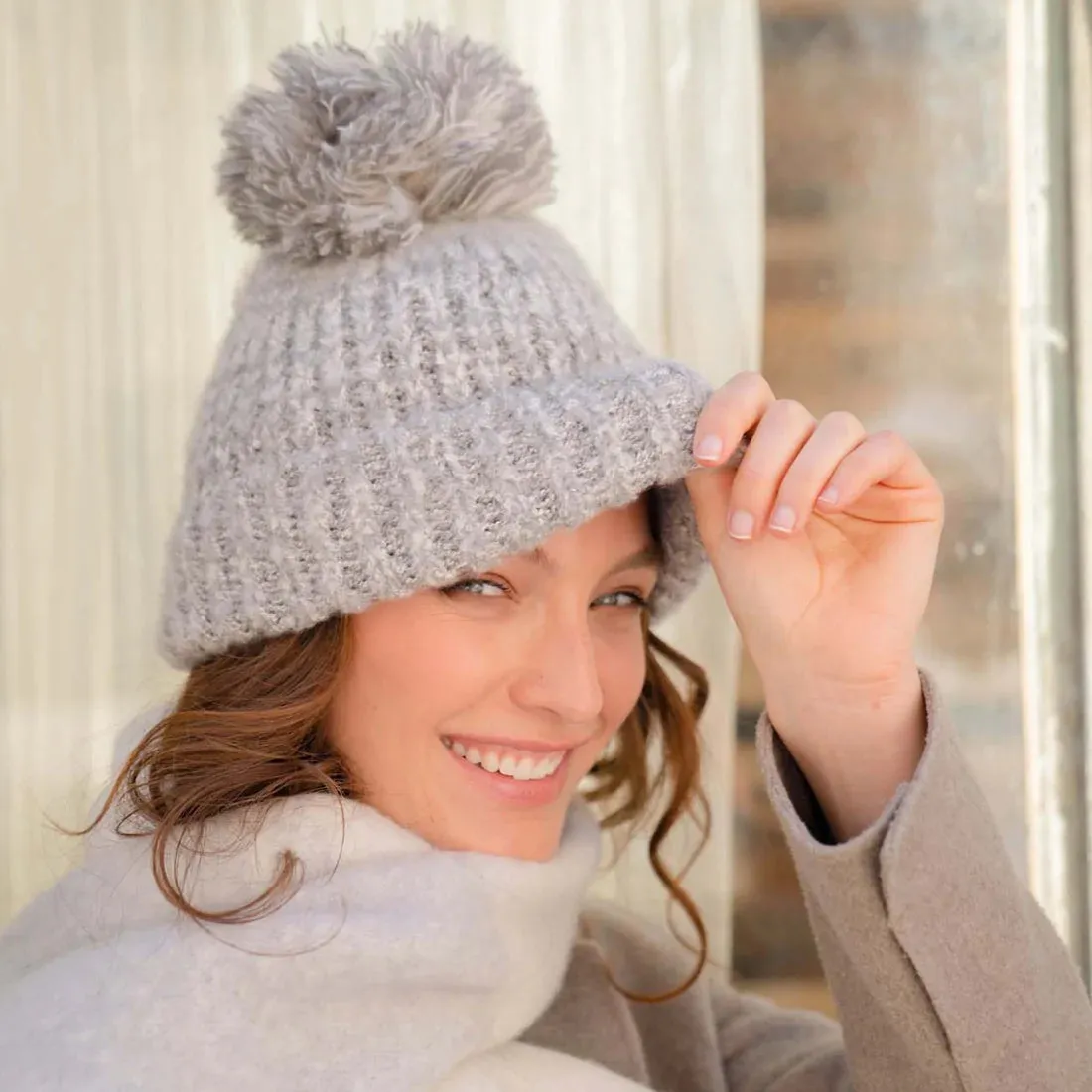Lemon Snow Storm Beanie