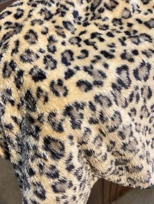 Leopard Print Fleece Blanket