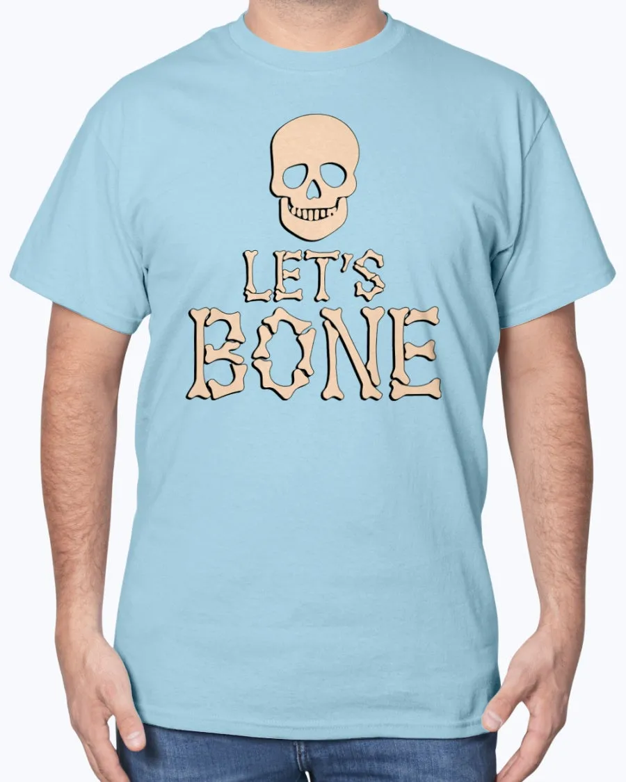 Lets bone - Heavy Cotton T-Shirt (Mens)