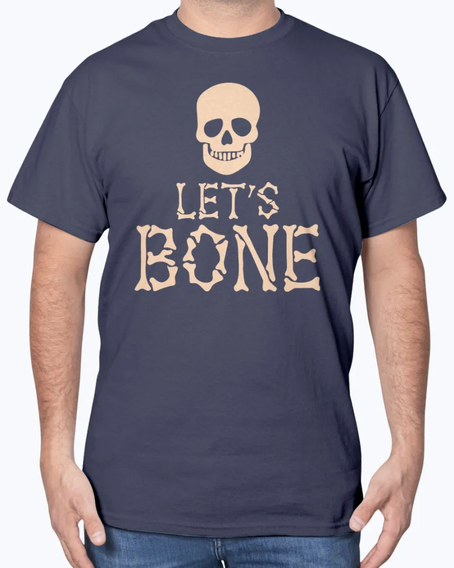 Lets bone - Heavy Cotton T-Shirt (Mens)