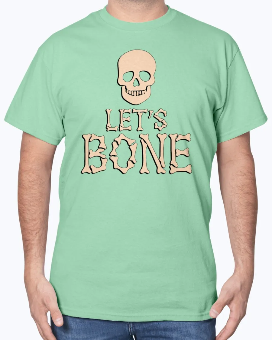 Lets bone - Heavy Cotton T-Shirt (Mens)