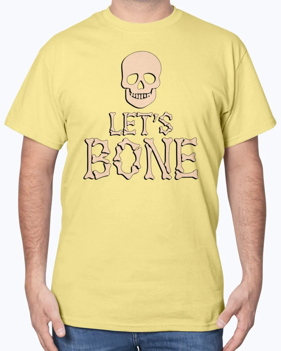Lets bone - Heavy Cotton T-Shirt (Mens)