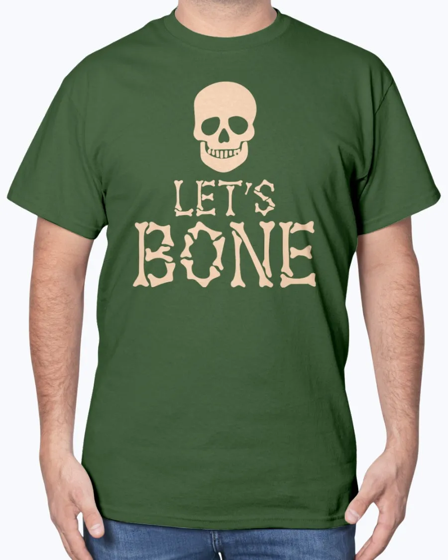 Lets bone - Heavy Cotton T-Shirt (Mens)