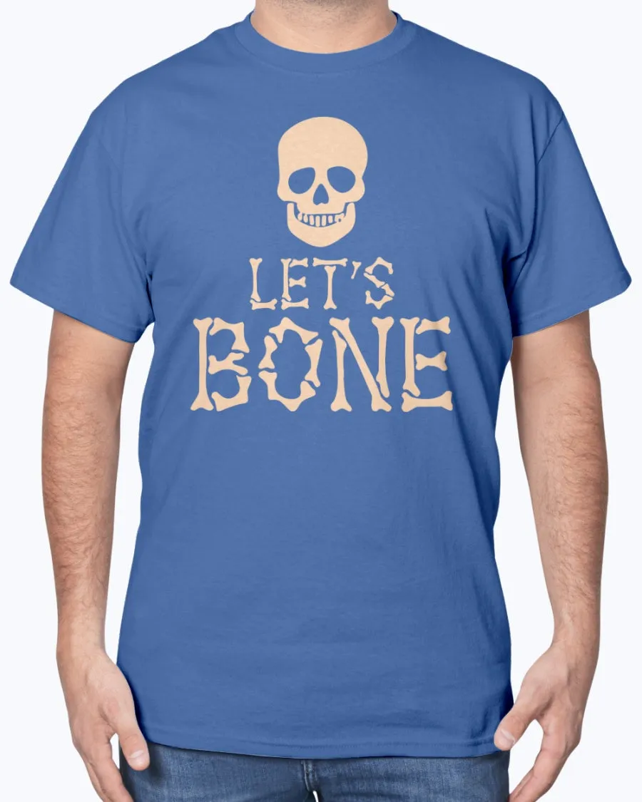 Lets bone - Heavy Cotton T-Shirt (Mens)
