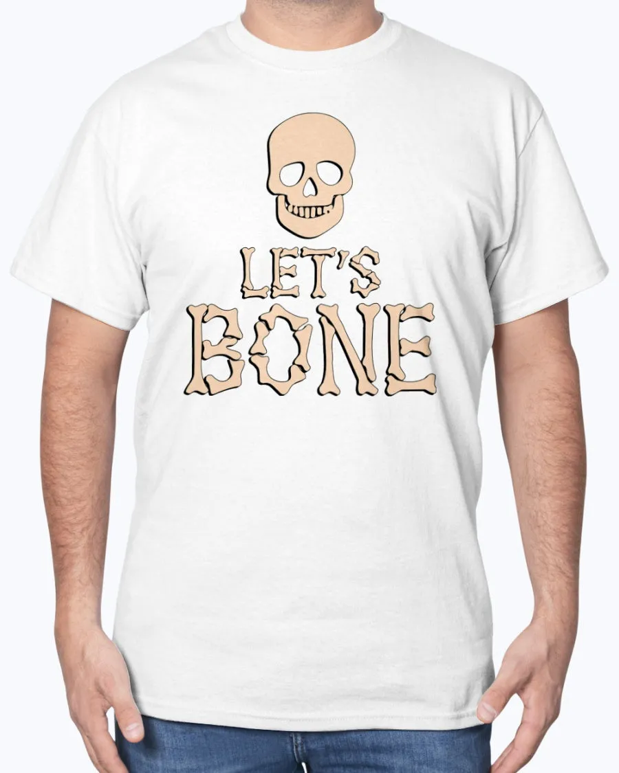 Lets bone - Heavy Cotton T-Shirt (Mens)
