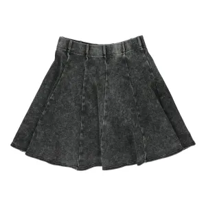 Lil Legs Panel Skirt - Black Wash (Weekday Basics)