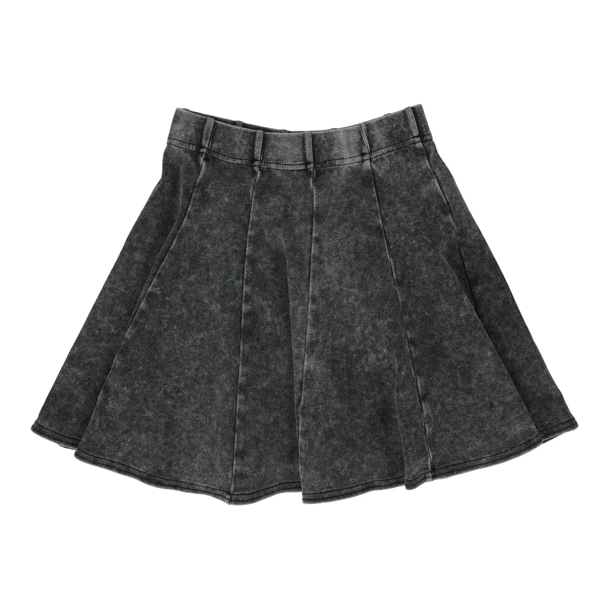 Lil Legs Panel Skirt - Black Wash (Weekday Basics)