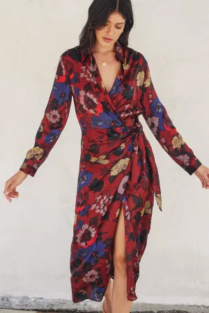 LOLA WRAP DRESS