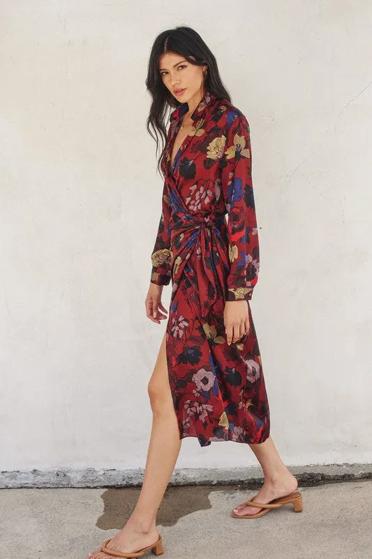 LOLA WRAP DRESS