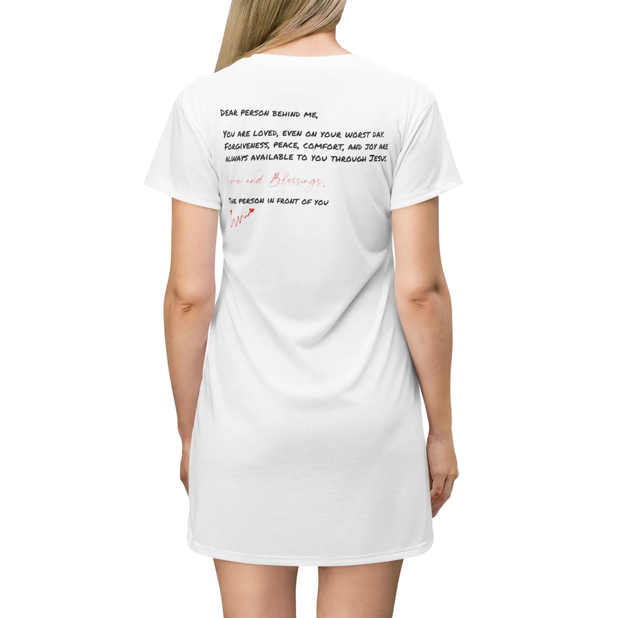 Love Like Jesus T-Shirt Dress