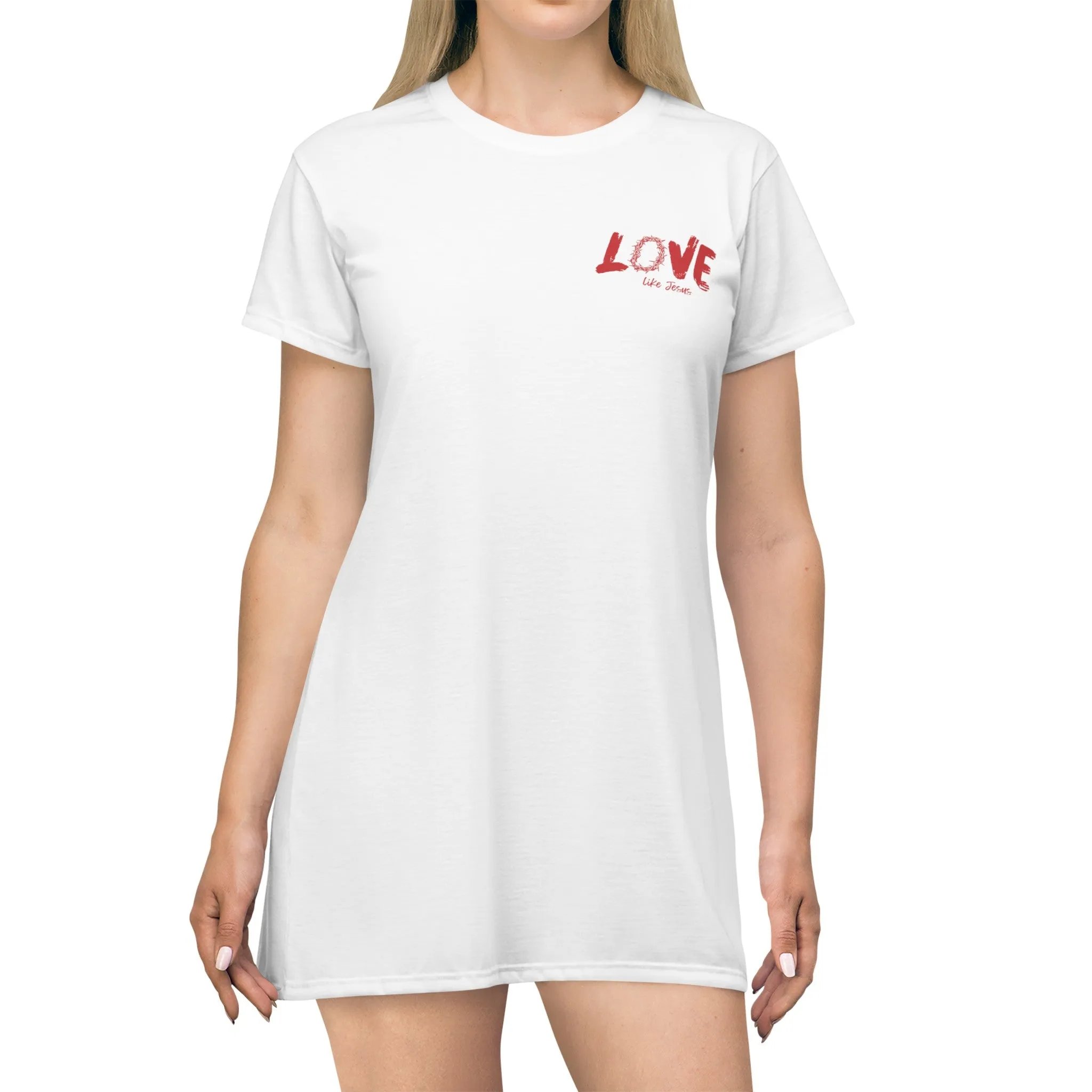 Love Like Jesus T-Shirt Dress