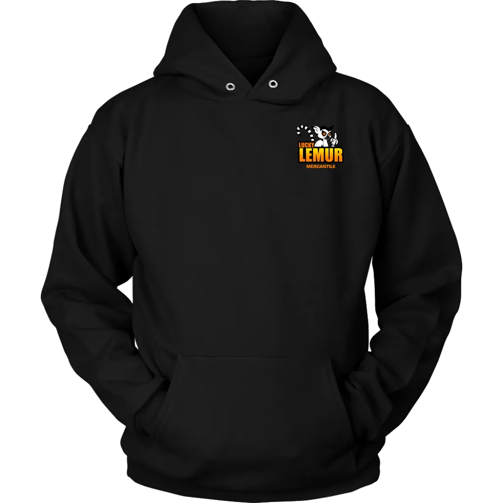 Lucky Lemur Hoodie, Roller Coaster Hoodie