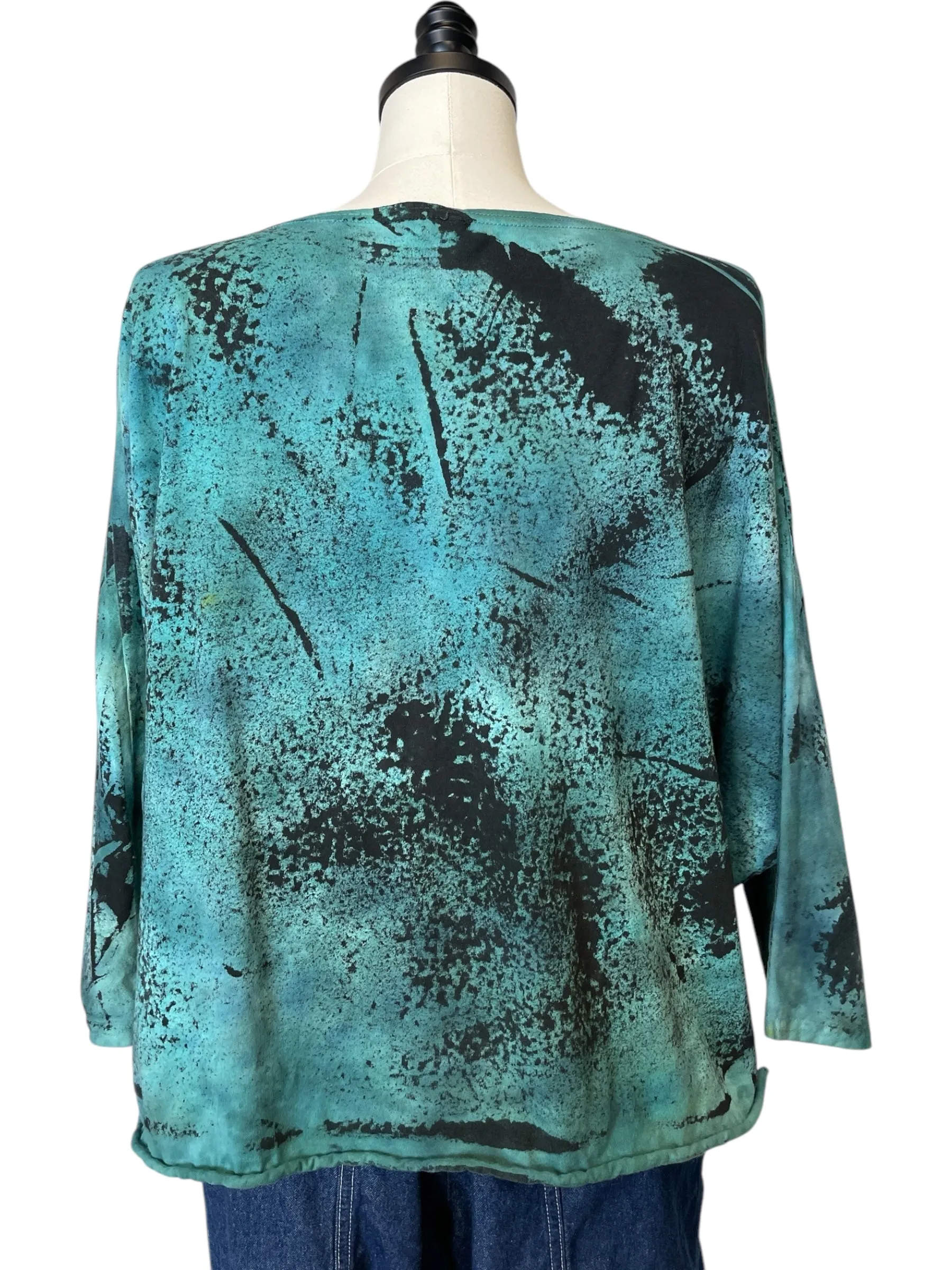 Luna Graphic Tee in Tidal