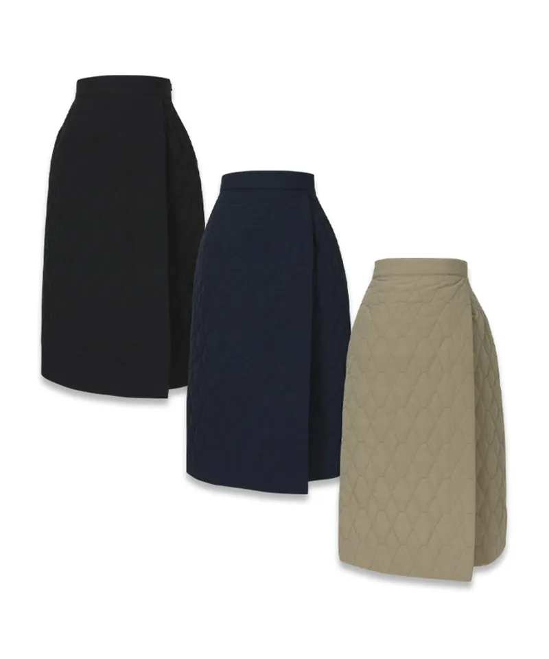 MACKY Golf: Always Macky Long Skirt - Beige