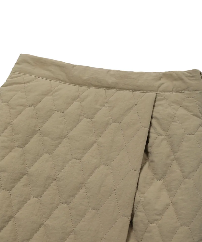 MACKY Golf: Always Macky Long Skirt - Beige