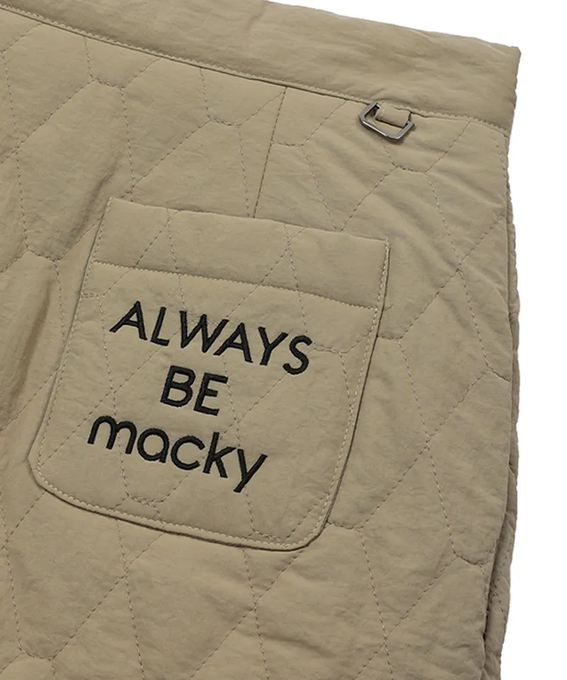 MACKY Golf: Always Macky Long Skirt - Beige