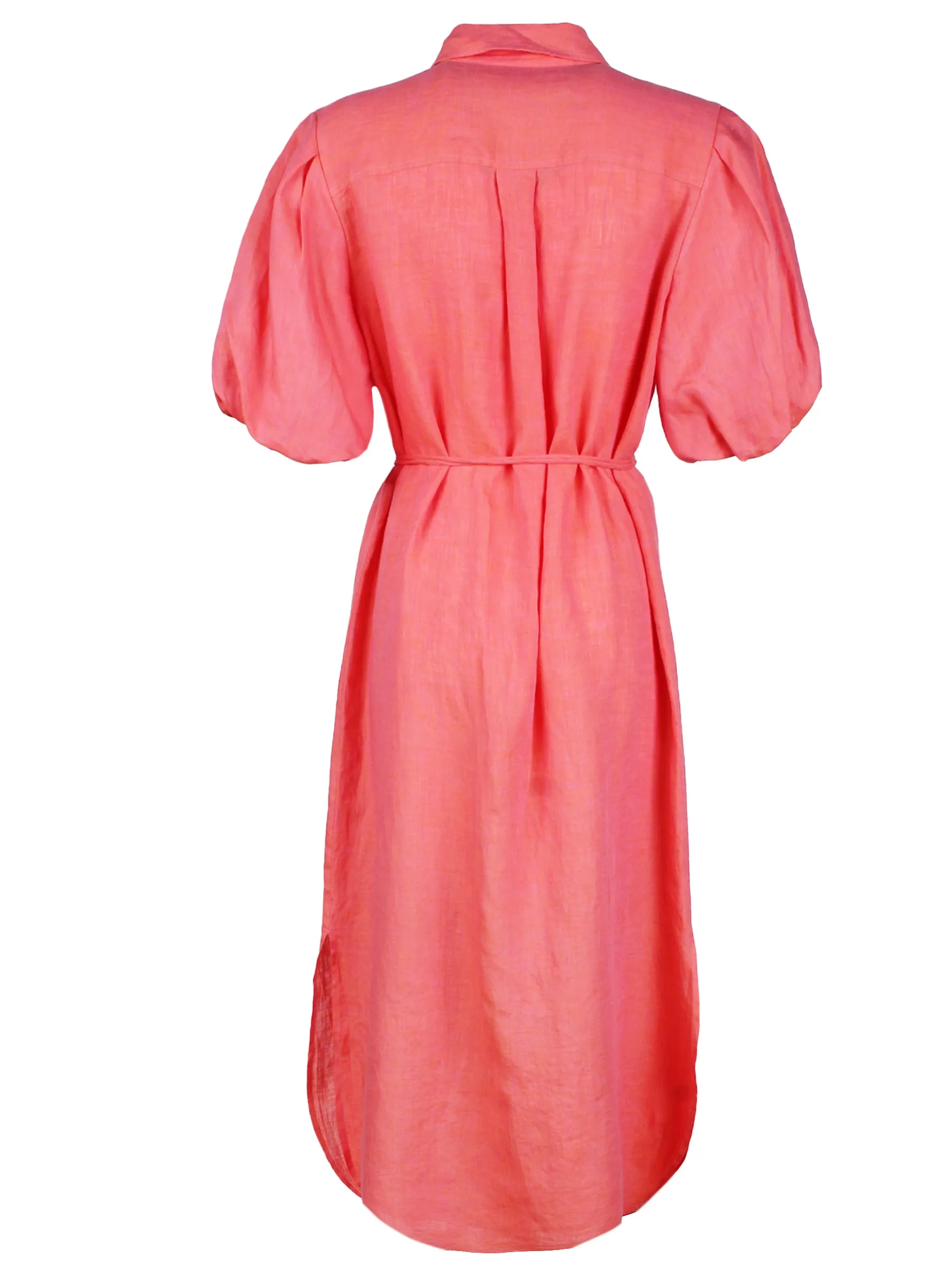 Madeline Dress Washed Linen Mushroom