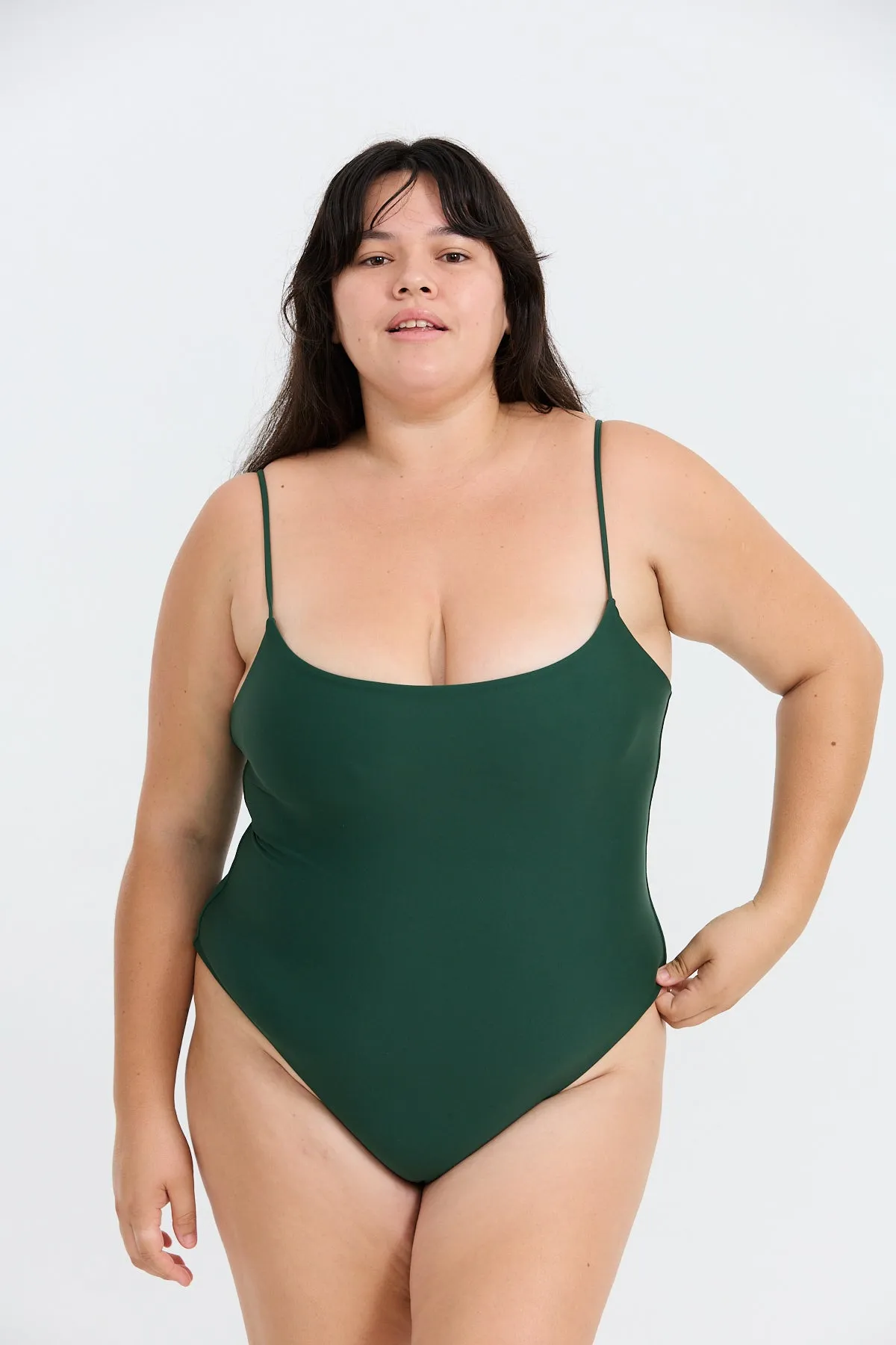 Makenna Curve One Piece - Fern