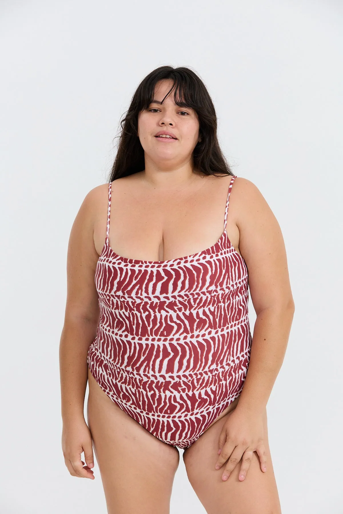 Makenna Curve One Piece - Miter