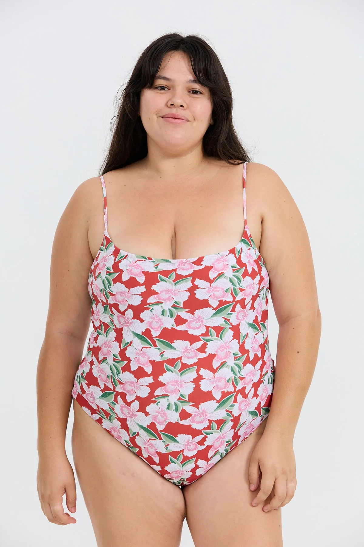 Makenna Curve One Piece - Vintage Orchid