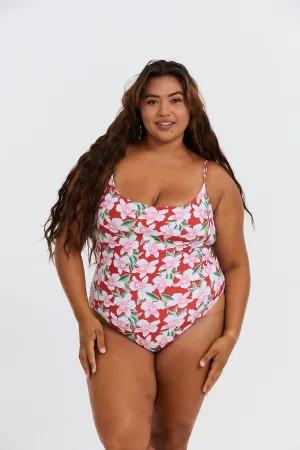 Makenna Curve One Piece - Vintage Orchid