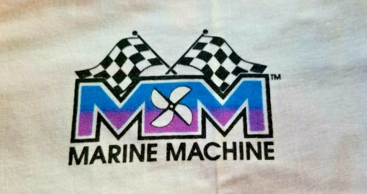 Marine Machine  " Who's Steering Your Boat ? " Power Boating Beefy-T Shirt