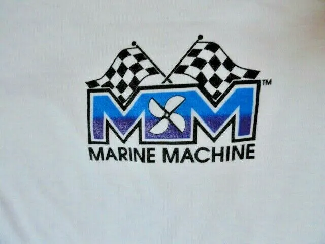 Marine Machine  " Who's Steering Your Boat ? " Power Boating Beefy-T Shirt