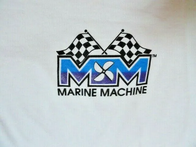 Marine Machine  " Who's Steering Your Boat ? " Power Boating Beefy-T Shirt