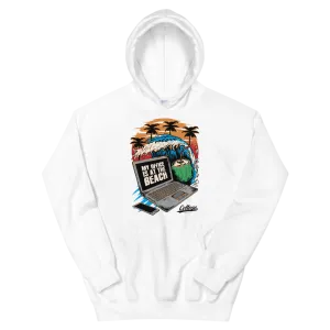 Mens - Dropout Beach Hoodie (Black logo)